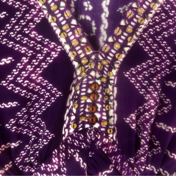 Eci New York kimono modest top Size: L Women's Purple Patterned Top - Picture 7 of 12